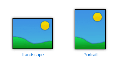 Portrait vs. Landscape-henolo